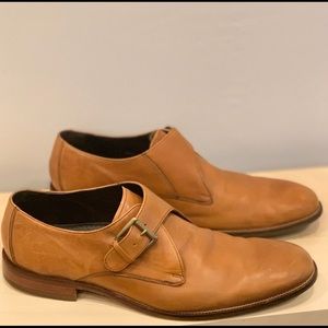 Cole Haan, “Williams Monk Strap Shoes”, in Tan, 11